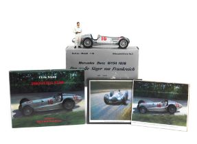 A boxed 1:18 scale limited edition die-cast model of Dick Seaman's 1938 German Grand Prix winnin...