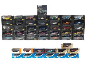 A quantity of assorted boxed 1:43 scale model cars by Ixo, ((49))
