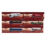 Six boxed 1:50 scale limited edition die-cast models of haulage and heavy goods transport lorrie...