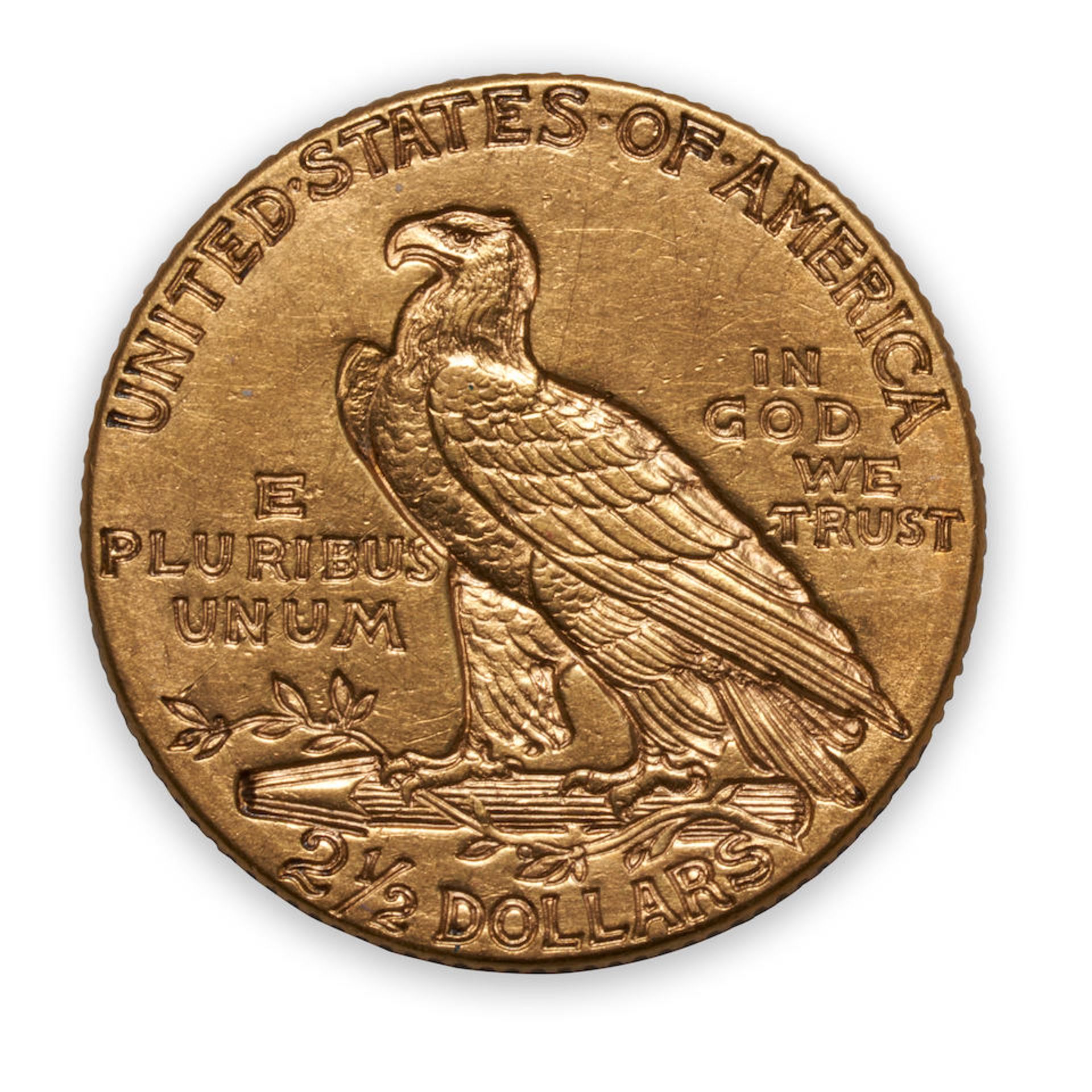 United States Four Indian Head $2.50 Quarter Eagle Gold Coins. - Image 6 of 9