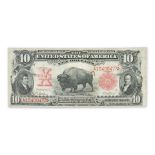 United States $10 Legal Tender Note.