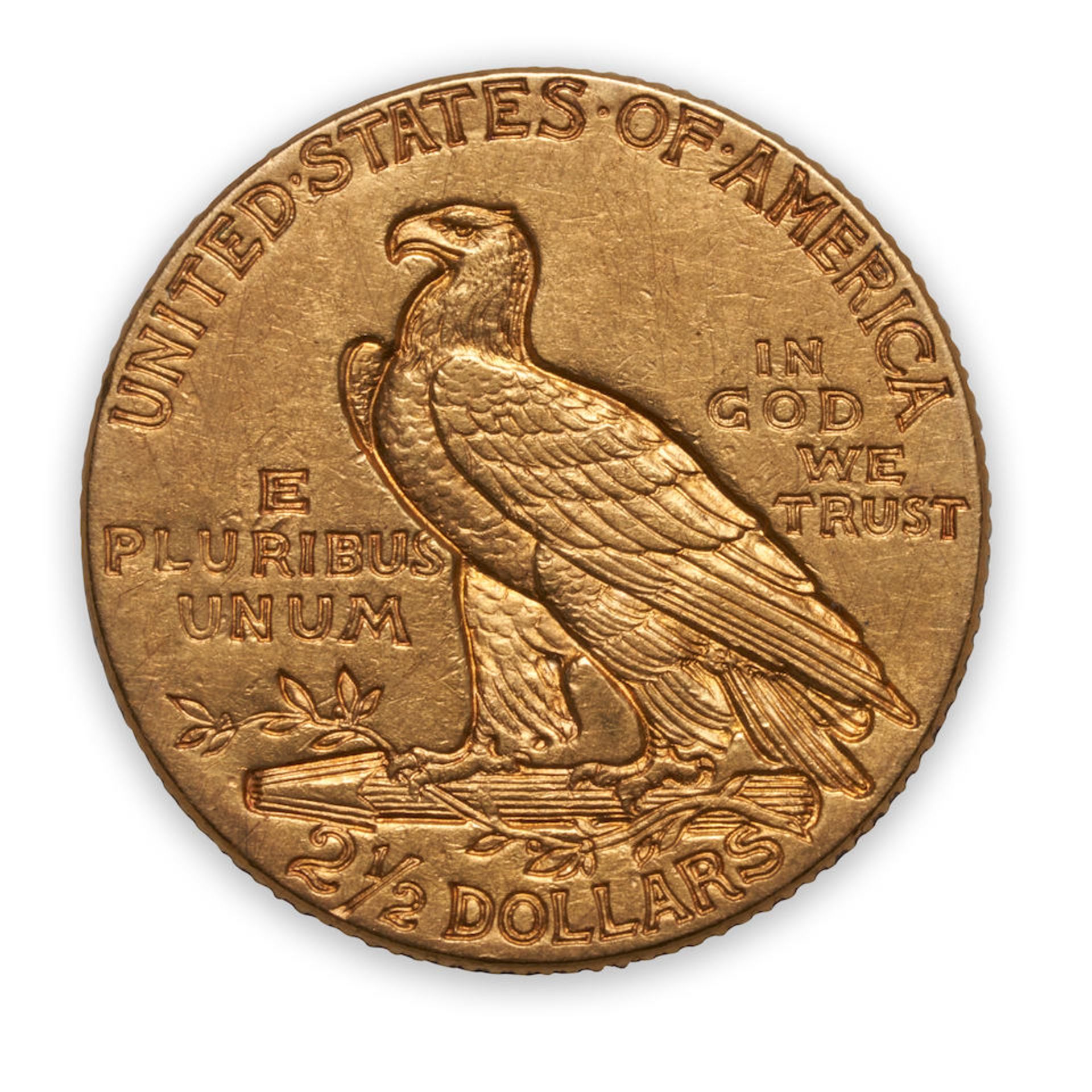 United States Four Indian Head $2.50 Quarter Eagle Gold Coins. - Image 2 of 9