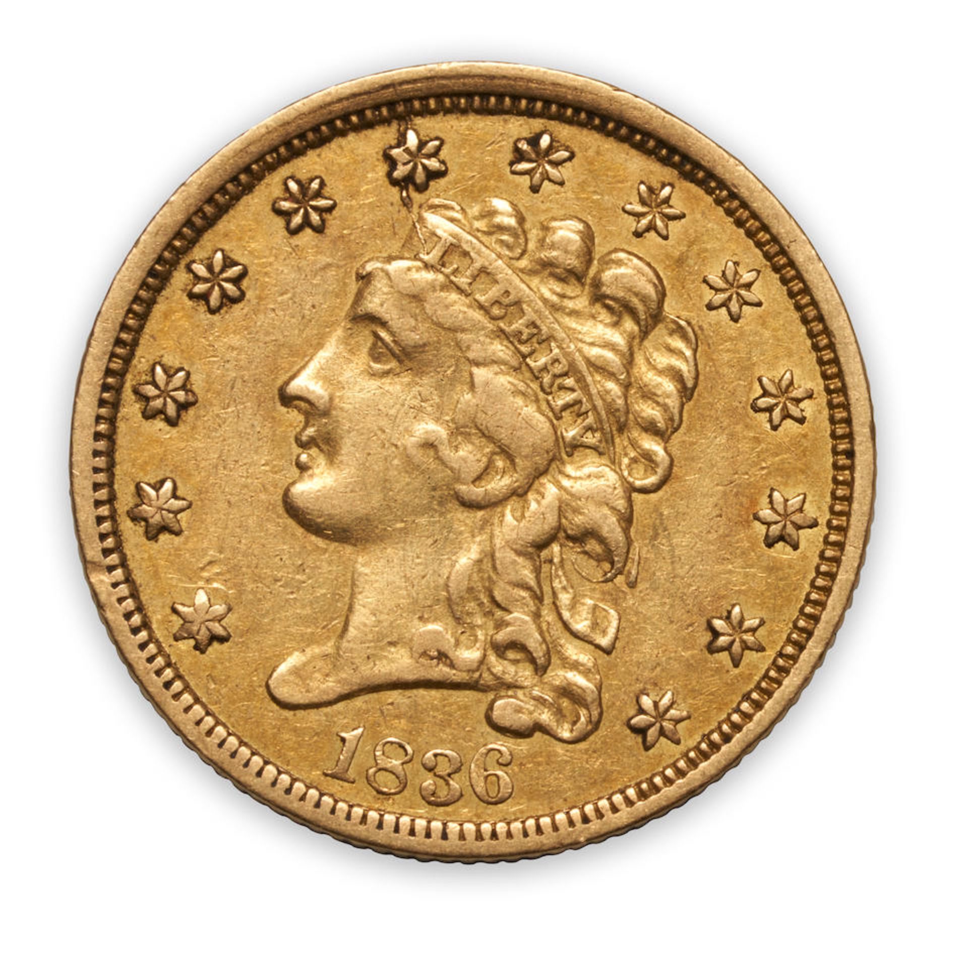 United States Five $2.50 Quarter Eagle Gold Coins. - Bild 2 aus 8