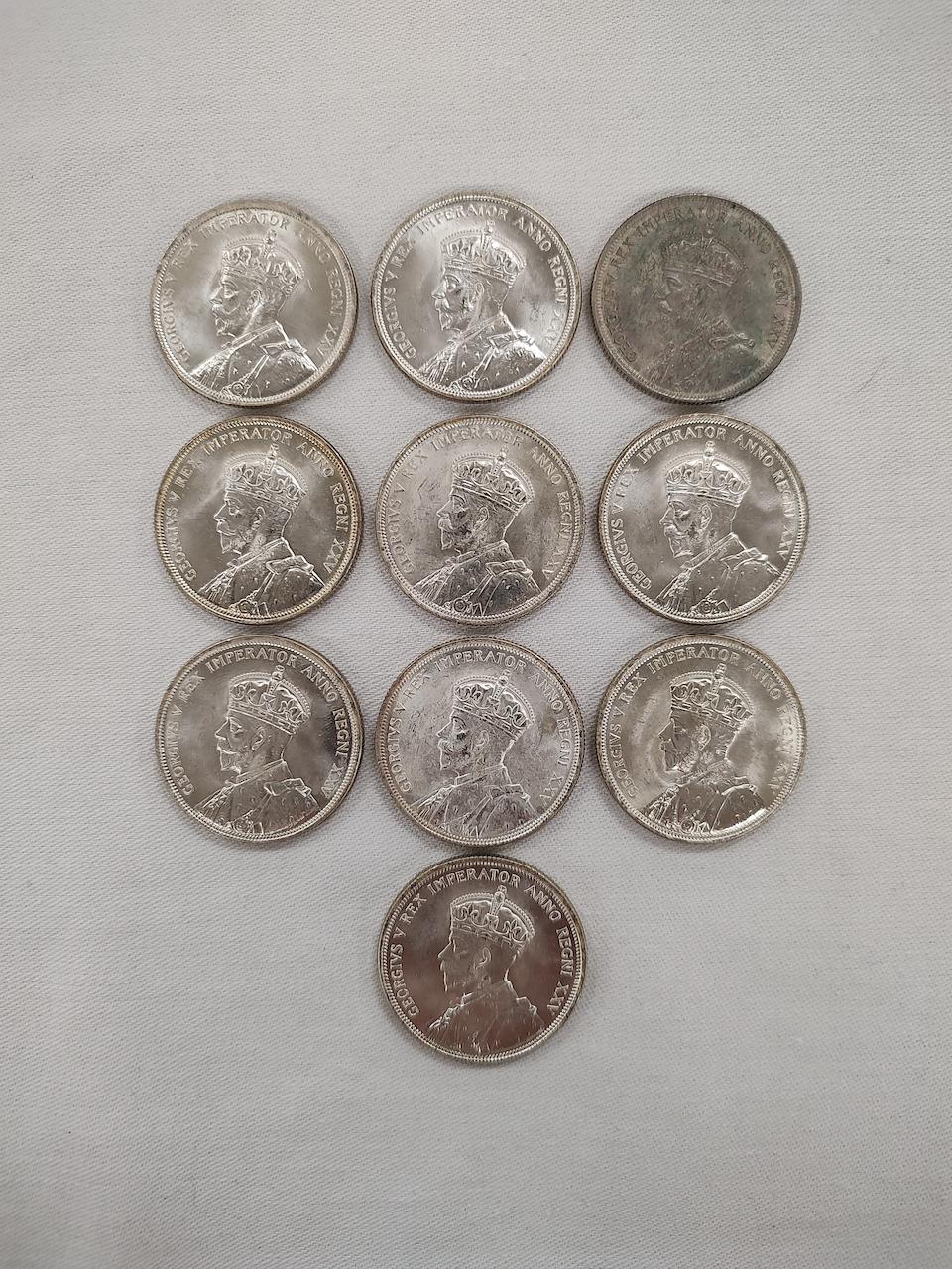 Canada Nineteen Silver Dollar Coins. - Image 4 of 11