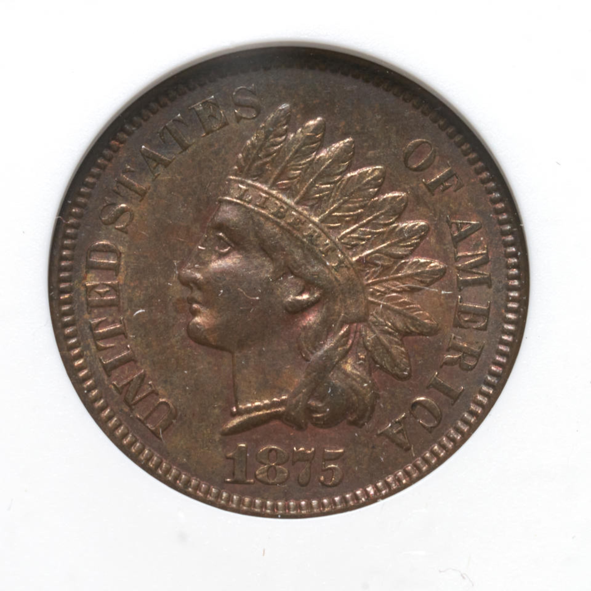 United States Five Indian Head Cents. - Image 3 of 7