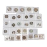 United States Group of Collectible Silver Coins.