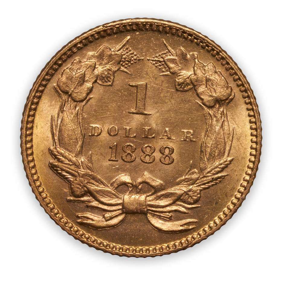 United States Two $1 Gold Coins. - Image 2 of 5