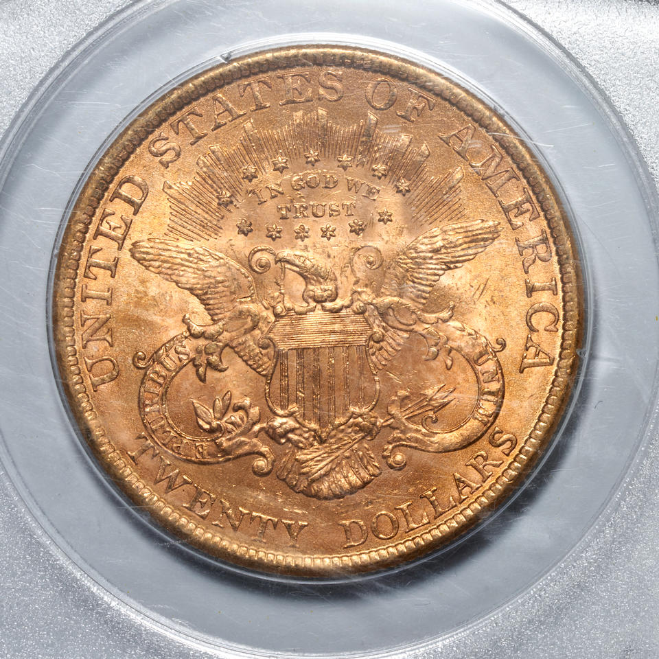 United States 1900 Liberty $20 Double Eagle Gold Coin. - Image 2 of 3