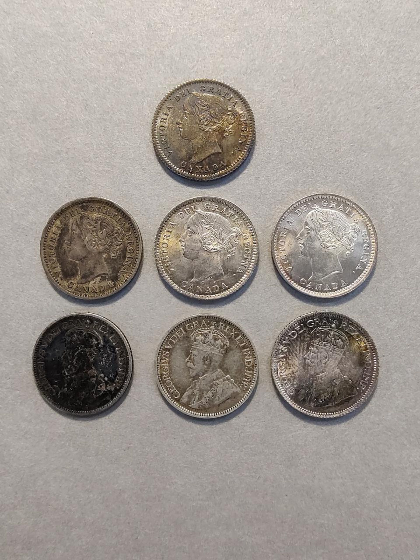 Canada Collection of Silver and Copper Coins. - Bild 10 aus 23