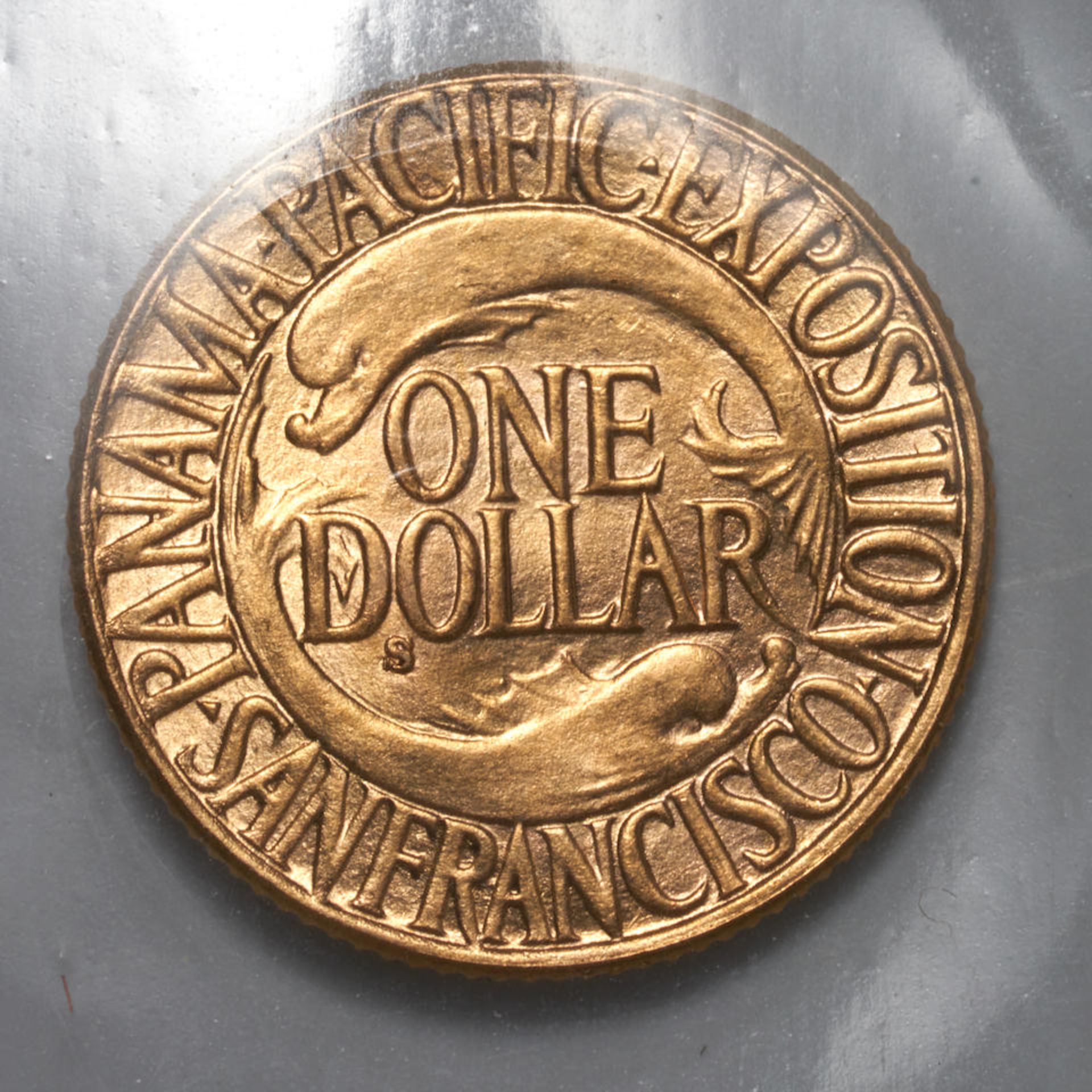 United States 1915-S Panama-Pacific Gold Dollar. - Image 2 of 4