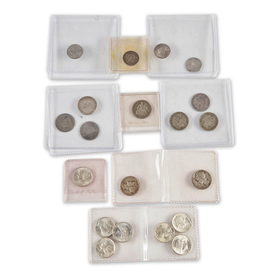 United States Group of Collectible Silver Coins.