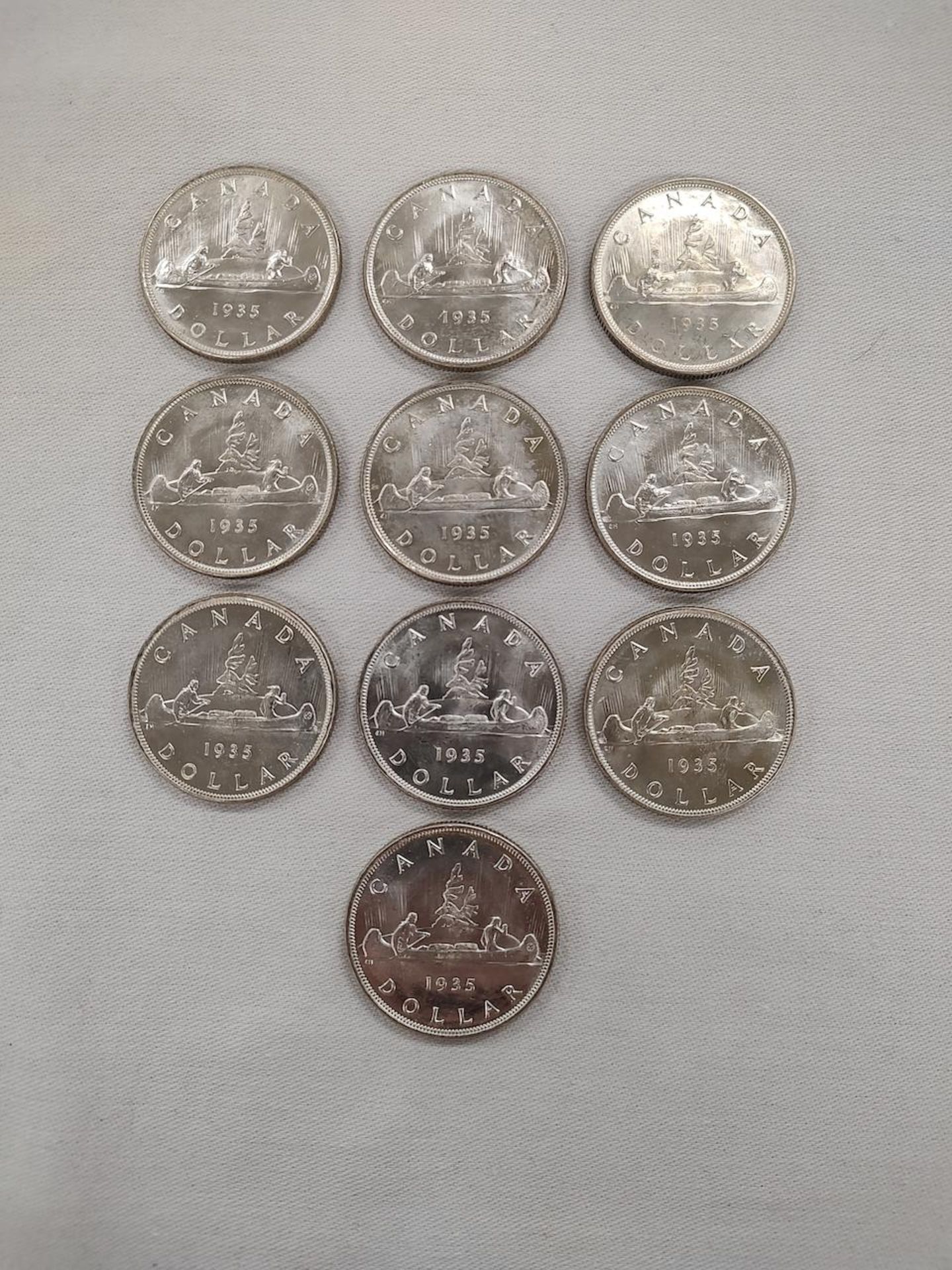 Canada Nineteen Silver Dollar Coins. - Image 5 of 11