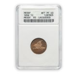 United States Proof 1856 Flying Eagle Cent.