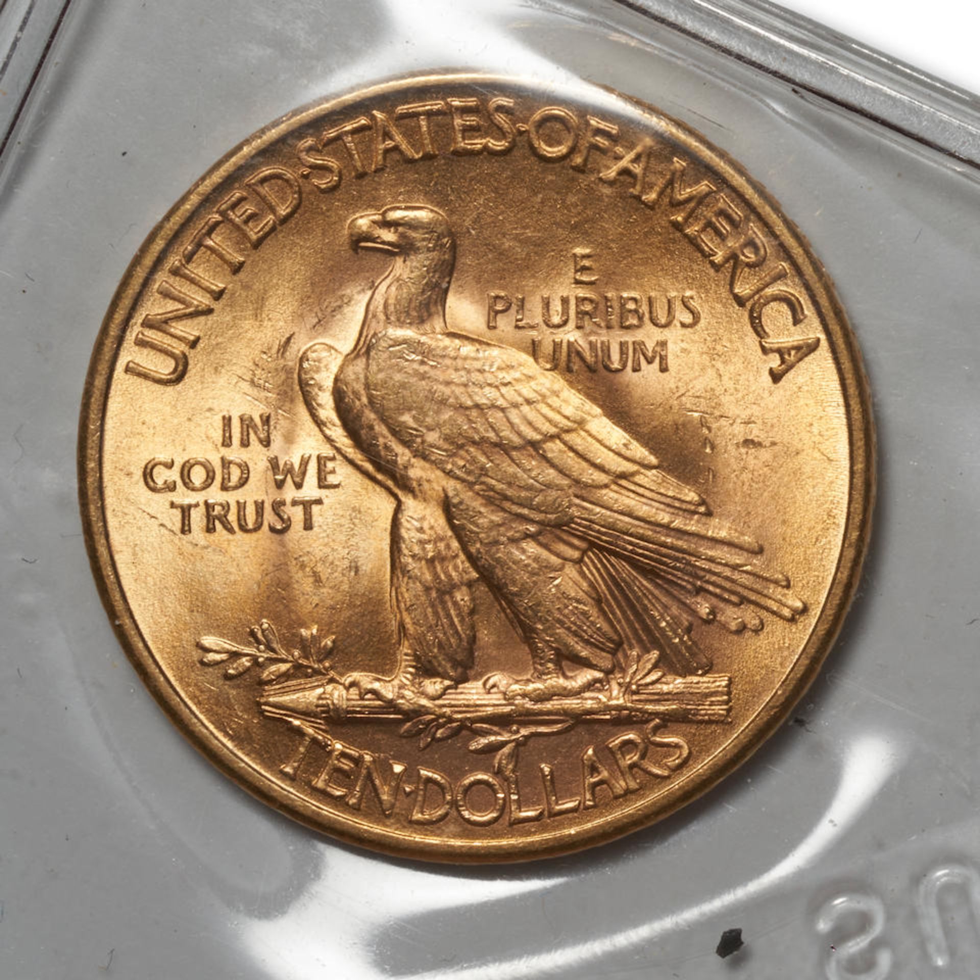 United States 1932 Indian Head $10 Eagle Gold Coin. - Bild 2 aus 3
