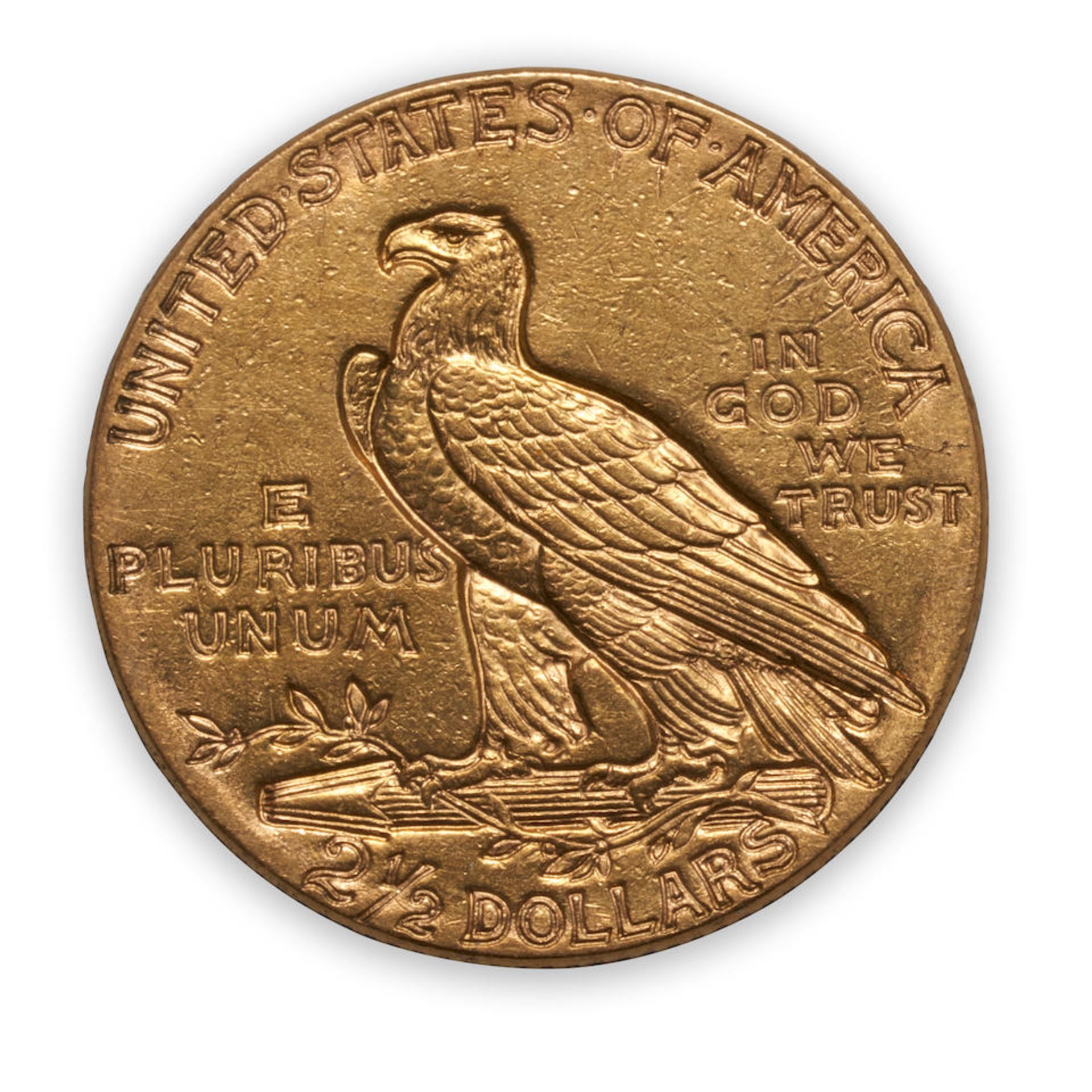 United States Four Indian Head $2.50 Quarter Eagle Gold Coins. - Bild 4 aus 9