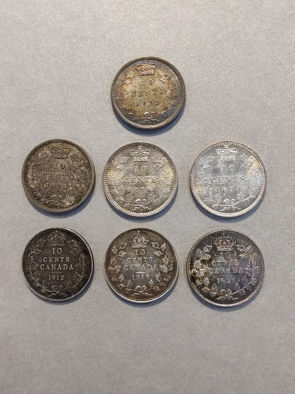 Canada Collection of Silver and Copper Coins. - Image 11 of 23