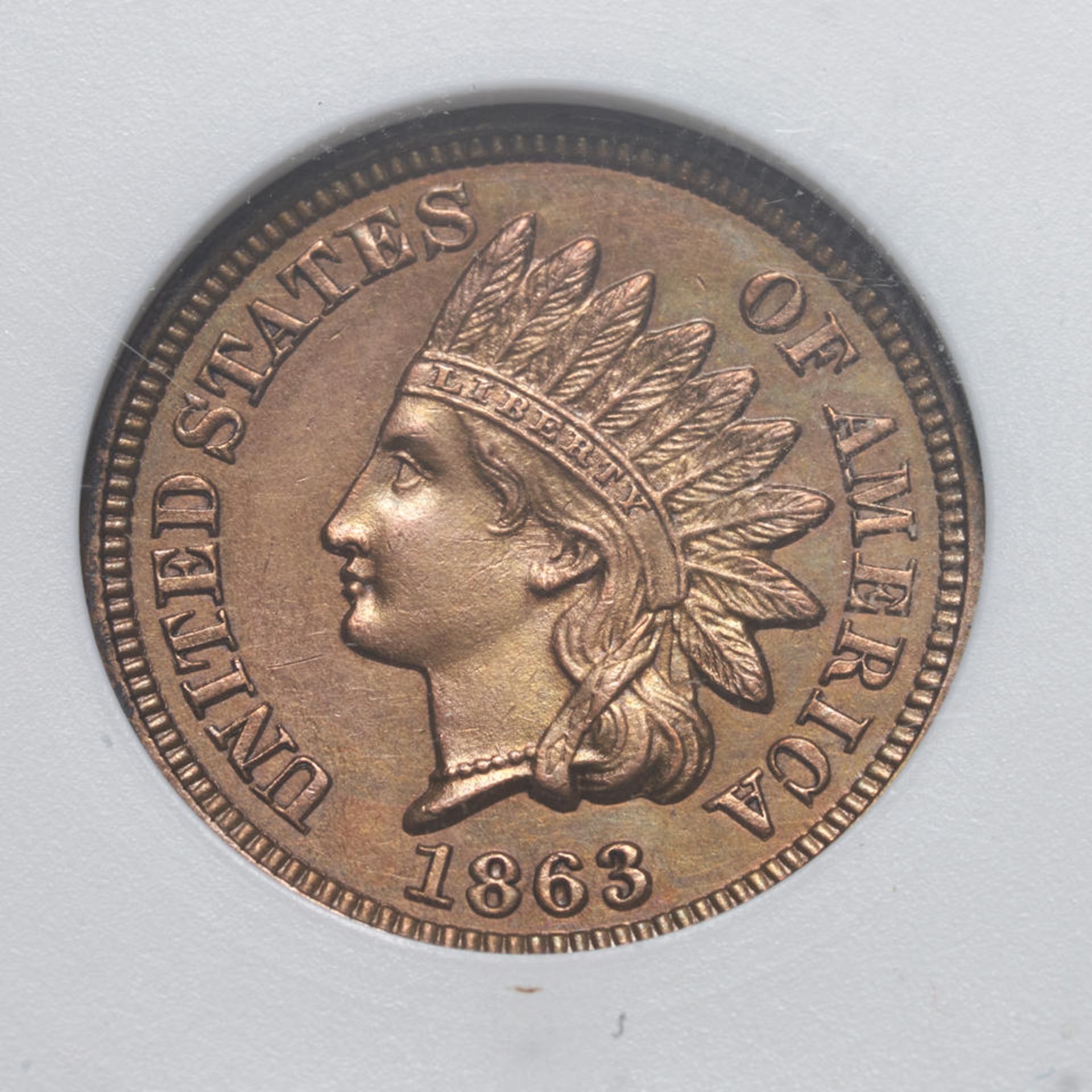 United States Four Indian Head Cents. - Image 4 of 6
