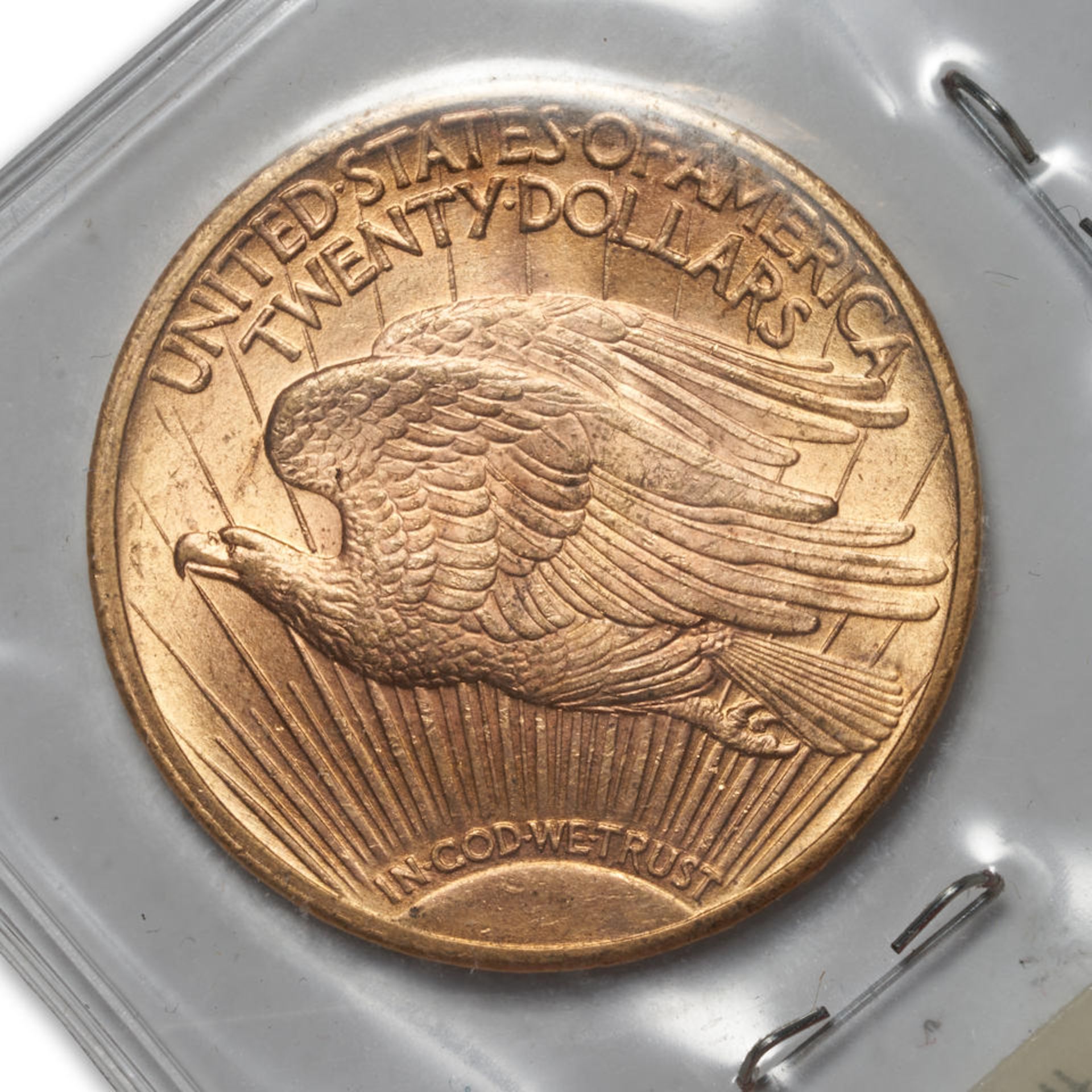 United States Three St. Gaudens $20 Double Eagle Gold Coins. - Bild 2 aus 7