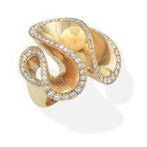 DE GRISOGONO: DIAMOND-SET DRESS RING