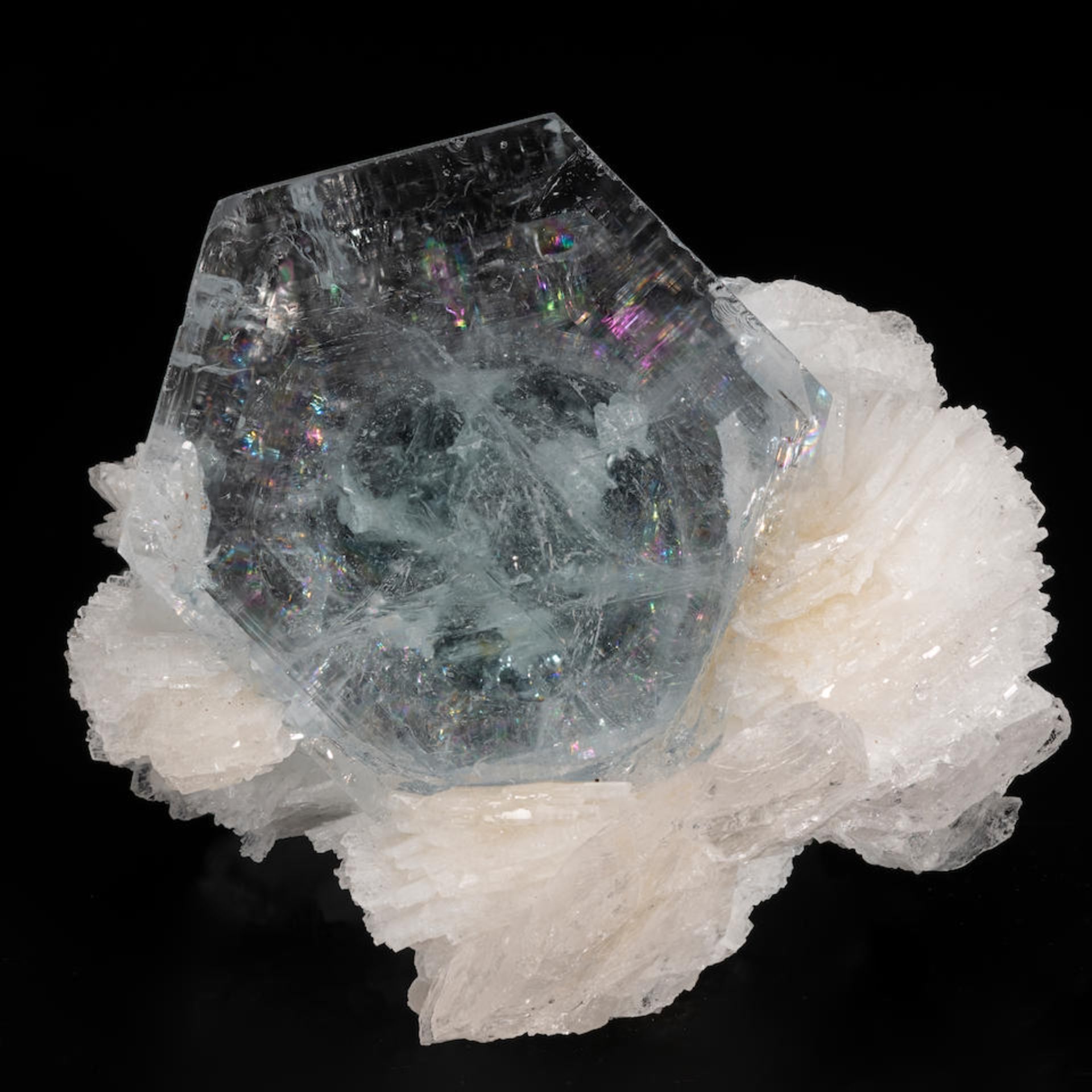 Aquamarine with Albite - Bild 5 aus 5