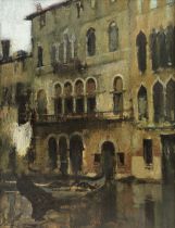 Edward Seago, RWS, RBA (British, 1910-1974) Venetian facade