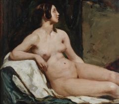 William Etty, RA (British, 1789-1849) Reclining nude