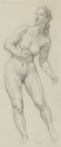 Norman Lindsay (Australian, 1879-1969) Female nude study