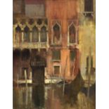 Edward Seago, RWS, RBA (British, 1910-1974) Pink Palazzo, Venice