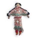 A Plains Ghost Dance doll ht. 13 1/4 in.