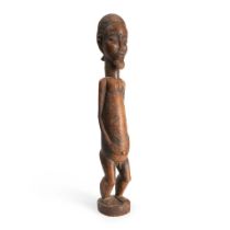 A large Baule male figure ht. 26 1/4 in.