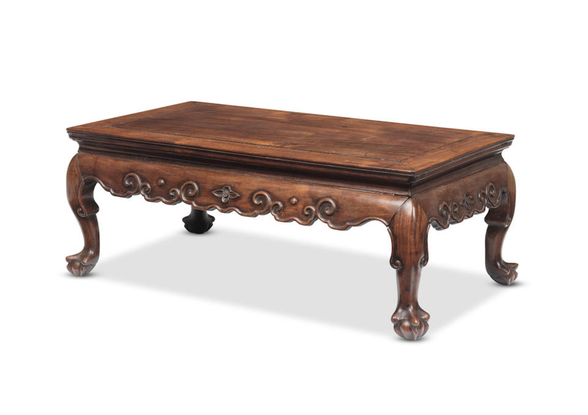 A HUANGHUALI KANG TABLE 19th century