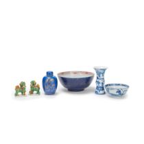 A GROUP OF EXPORT PORCELAIN Kangxi and later (7)