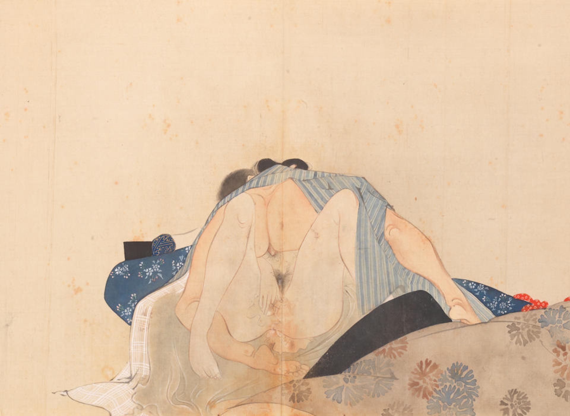 CHINESE SCHOOL (19TH CENTURY); JAPANESE SCHOOL (19TH CENTURY) Erotic Scenes (2) - Bild 7 aus 7