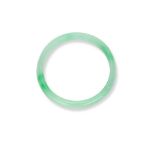 A JADEITE BANGLE 20th century