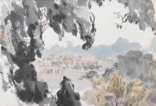 ZHANG ANZHI (1911-1990) Landscape