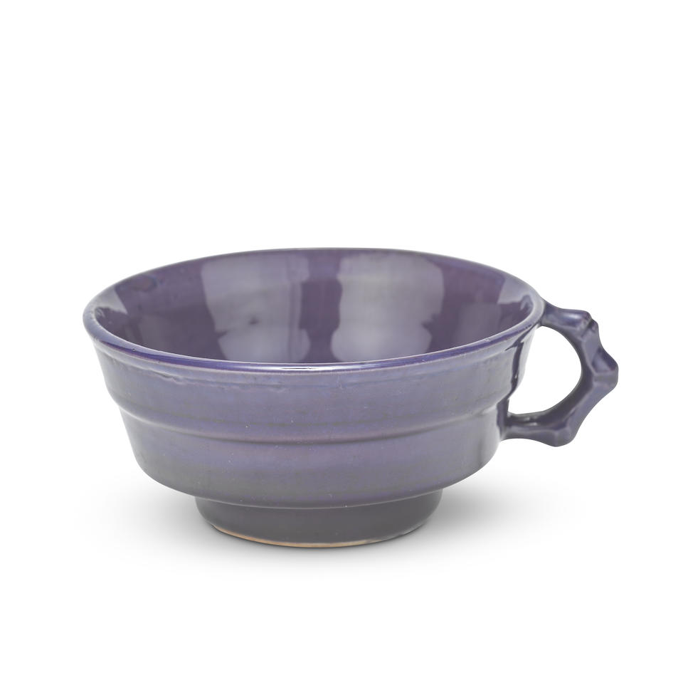 AN AUBERGINE-GLAZED CUP Kangxi