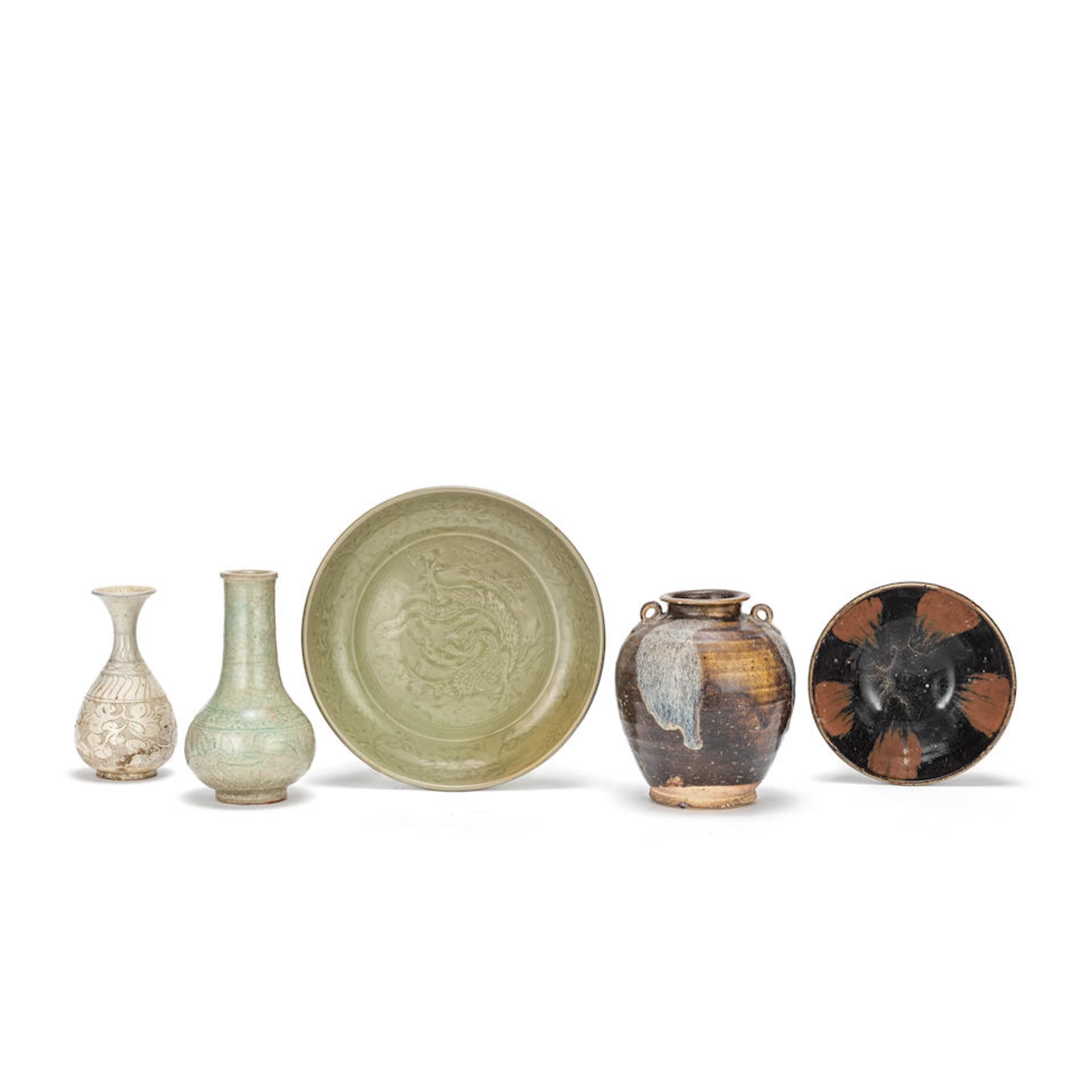A COLLECTION OF EARLY CERAMICS Jin Dynasty (1115-1234), Tang Dynasty (618-907) and Song to Ming ...