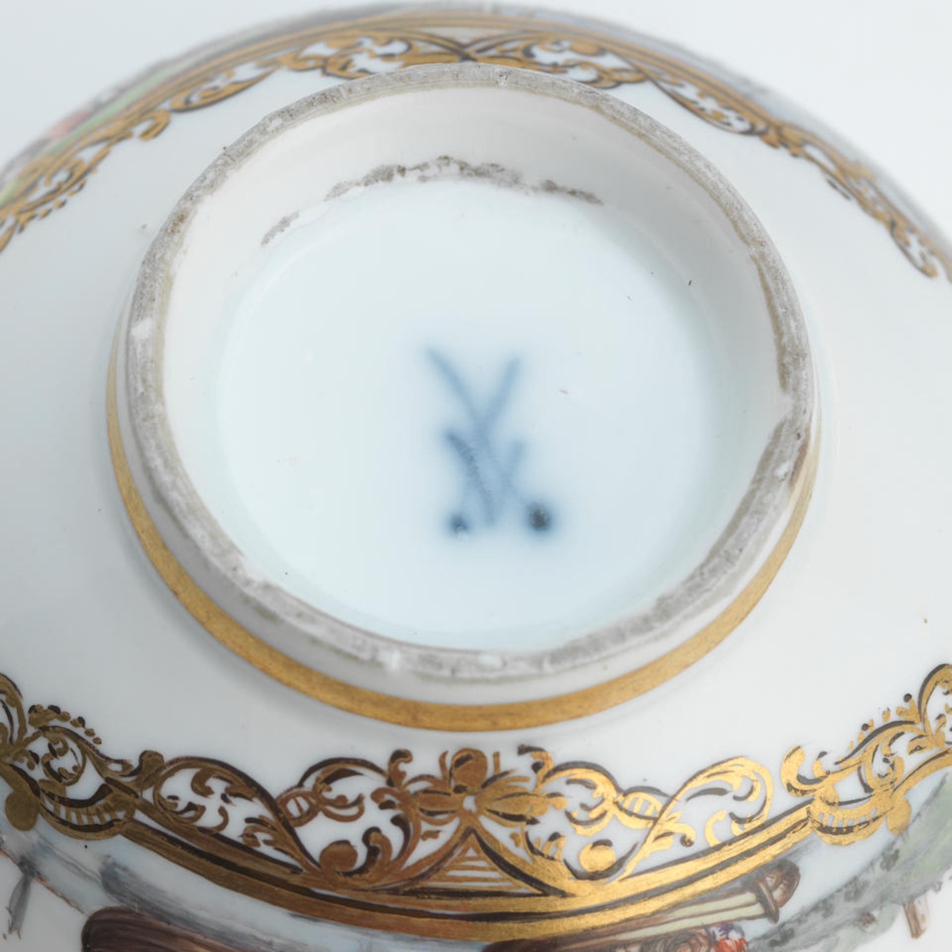 A Meissen tea bowl Circa 1725 - Bild 5 aus 6