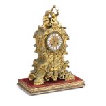 A Louis XV style ormolu mantel clock By Leroy & Fils, Paris, 19th Century