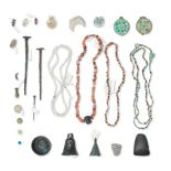A collection of ancient jewellery qty