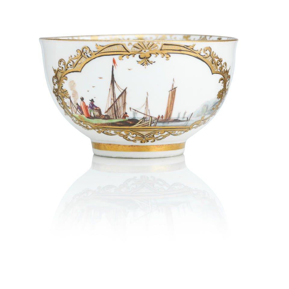 A Meissen tea bowl Circa 1725