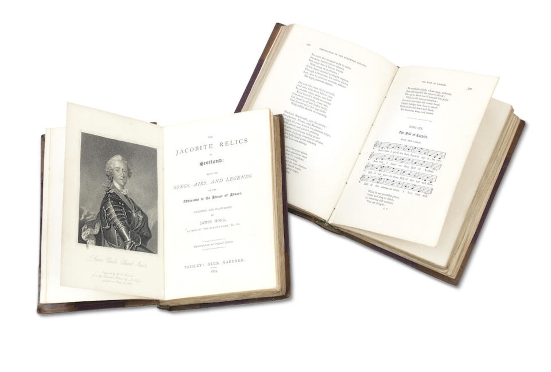 The Jacobite Relics of Scotland; Being the Songs, Airs, and Legends, of the Adherents to the Hou...