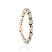 SAPPHIRE AND WHITE STONE BRACELET BRACELET SAPHIRS ET PIERRES BLANCHES