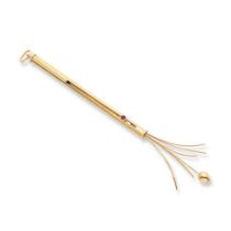 GOLD CHAMPAGNE SWIZZLE STICK MOSER CHAMPAGNE OR
