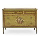 Painted Commode, France, early 20th century,