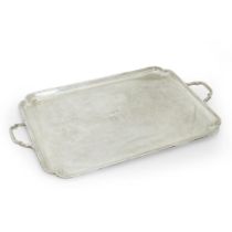 George V Sterling Silver Tray,