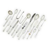 Assembled Tiffany & Co. 'Lap-Over-Edge' Sterling Silver Flatware Service,