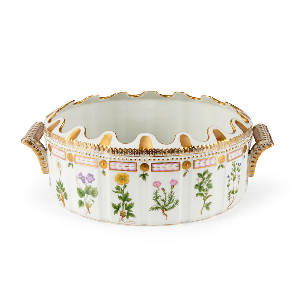 Royal Copenhagen Flora Danica Porcelain Monteith,