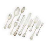 Reed & Barton 'Hepplewhite' Sterling Silver Flatware Service,