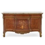 Louis XV-style Bronze Mounted Sideboard, France,